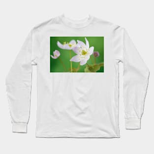 Anemonella thalictroides rosea  Rue Anemone Long Sleeve T-Shirt